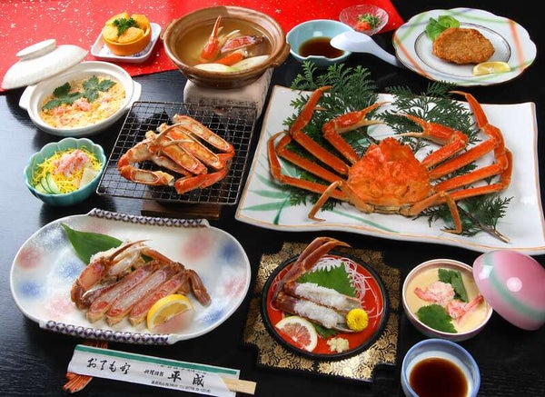 【奈良・三重エリア発】 越前の料理旅館で食す!国産活ズワイガニ使用のかにづくし8品会席と話題の新スポット!かにファクトリーby甲羅組 日帰り1
